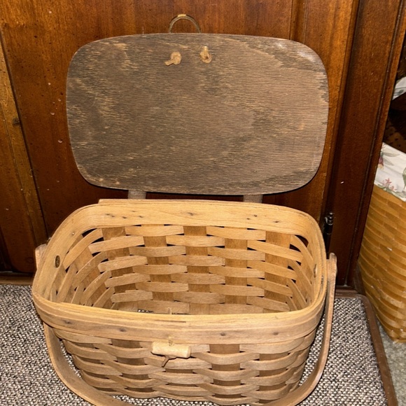 1993 Longaberger Medium Basket Purse - Picture 3 of 11
